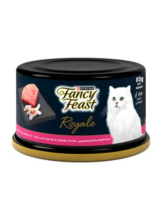 Royale Whitemeat Tuna Affair with Seafood Strips Wet Cat Food