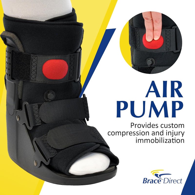 Brace Direct Air CAM Short Orthopedic Boot for Foot and Ankle Fractures Sprains and Surgery Recovery  Walker Boot US SHOE Men 13 Women 14 - Image 5