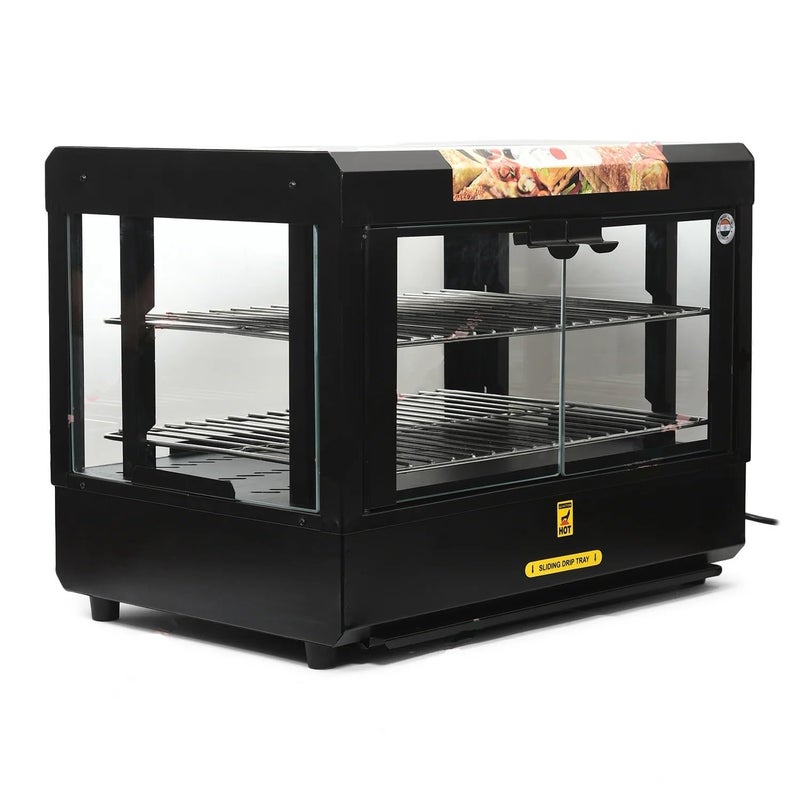 HG ENTERPRISES HG 50LH Black 800W Food Display Warmer 50 Liters Food Grade Stainless Steel Interior with 1 Year Warranty  - Image 5