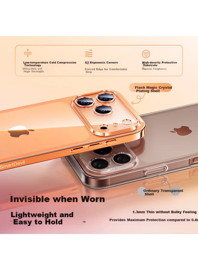 Smartdevil Iphone 17 Case, Full Lens Protection, Transparent Ultra-thin Shockproof Silicone Soft Shell For Men And Wome - Image 5