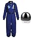 ReliBeauty kids girls boys Astronaut Costume with Space Helmet78130 - Image 2