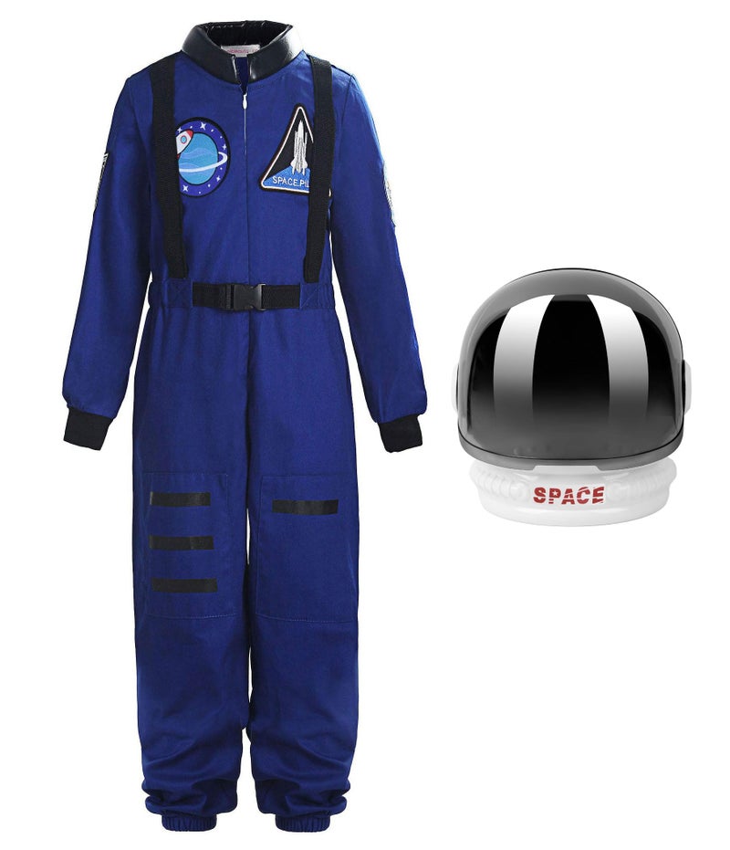 ReliBeauty kids girls boys Astronaut Costume with Space Helmet78130 - Image 3