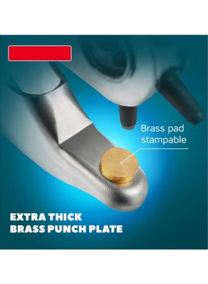 Arabest Leather Hole Punch,Belt Hole Puncher for Leather, Revolving Punch Plier Kit,Leather Punch Plier for Leather, Belts, Watches, Handbags, Leather Punch Tool for Belts Diameter : 5/4.5/4 /3.5/3/2.5mm. - Image 3