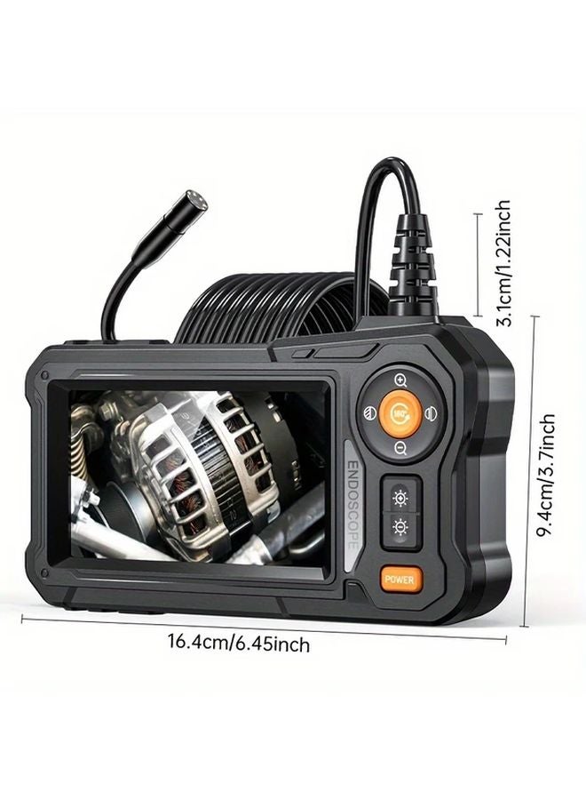 Inskam 4.3 Inch 1080P Industrial Endoscope 8mm Camera 8 LED Lights USB Power - Image 3