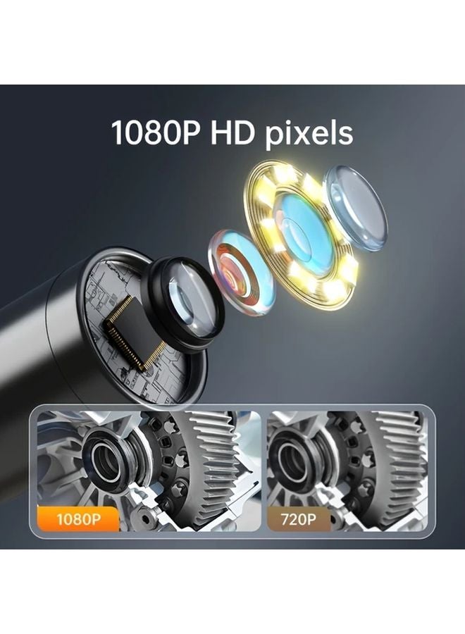 Inskam 4.3 Inch 1080P Industrial Endoscope 8mm Camera 8 LED Lights USB Power - Image 5