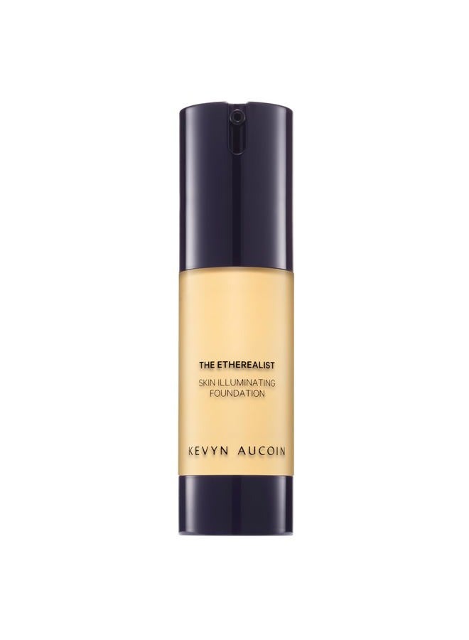 Kevyn Aucoin The Etherealist Skin Illuminating Foundation, EF 02 (Light) shade: Comfortable, shine-free, smooth, moisturize. Medium to full coverage. Makeup artist go to. Even, bright & natural look. - Image 1