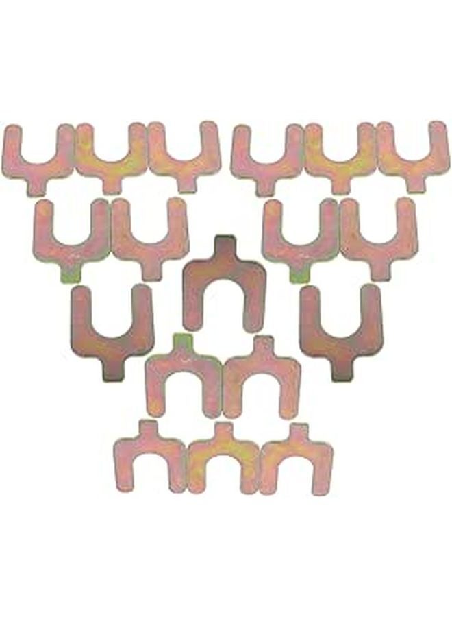 50pcs 1 5mm U Shaped Car Alignment Shims Kit For Camber Angle Adjustment And Suspension Maintenance - Image 1
