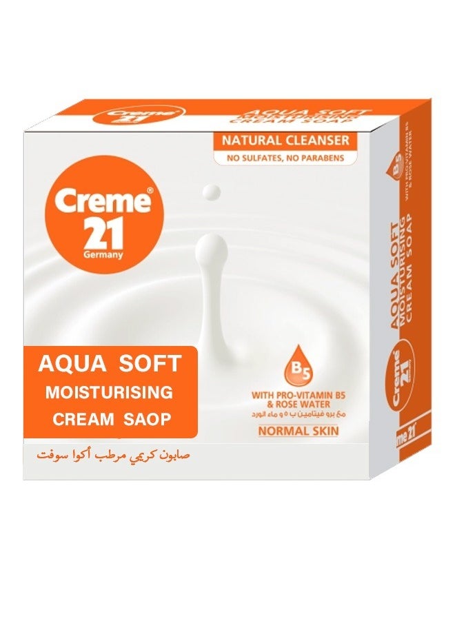 Creme 21 Aqua Soft Moisturising Cream Soap 125 g 
