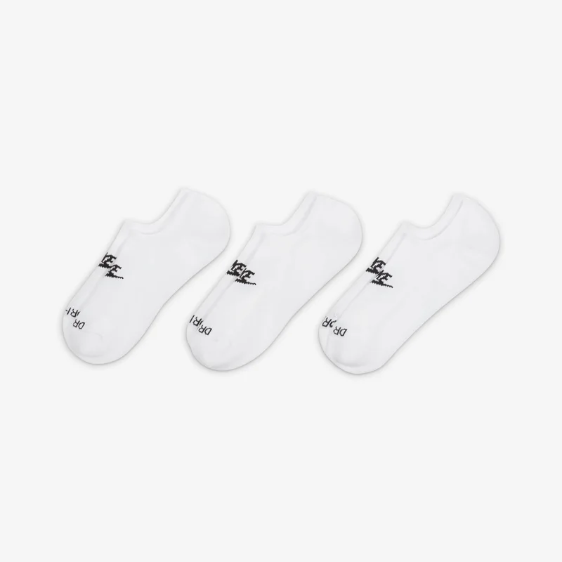 Nike White Men's Everyday Plus Cushioned Footie Socks (3 Pack)  | Best Price UAE