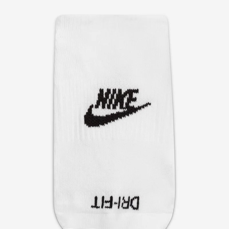 Nike White Men's Everyday Plus Cushioned Footie Socks (3 Pack)  | Best Price UAE