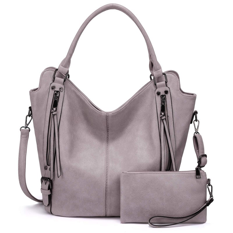 Realer Tote Bag for Women PU Leather Shoulder Bags Fashion Hobo Bags Large Purse and Handbags with Adjustable Shoulder Strap - Image 1