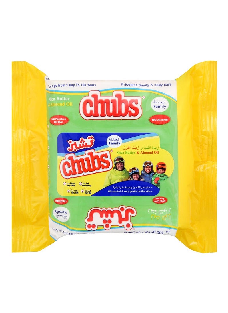 Chubs Family Wipes Shea&Almond Oil 