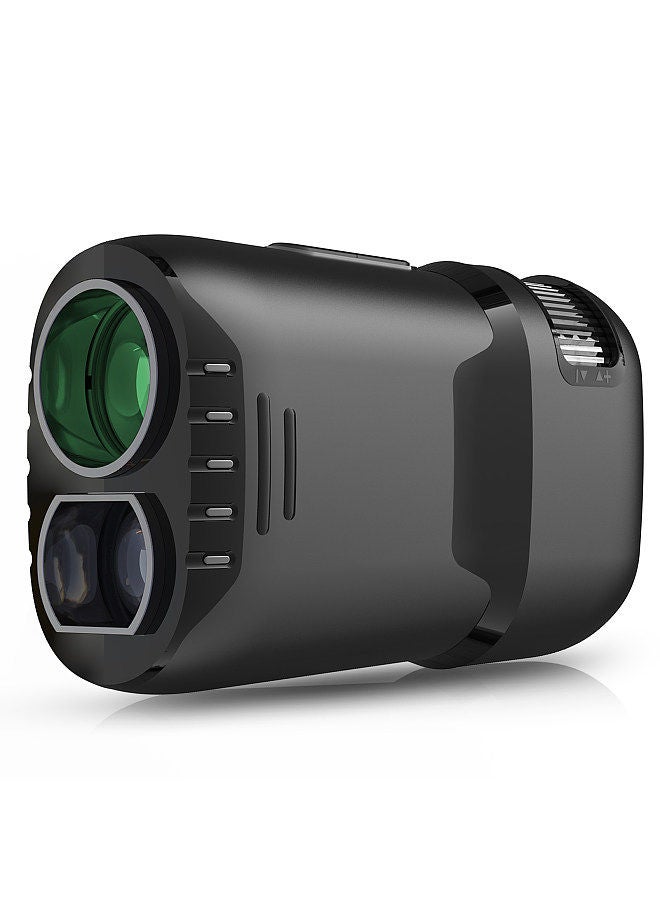 Generic 800M/1000M/1200M Golf Rangefinder 6X Magnification USB Charging Range Finder with Slope Distance Speed Meter for Outdoor Golfing Hunting Hiking Measurement  - Image 1