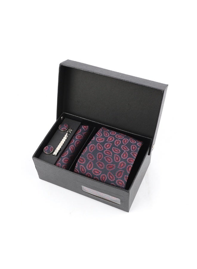 Shougu Men's Business Dress 8cm Tie Gift Box 