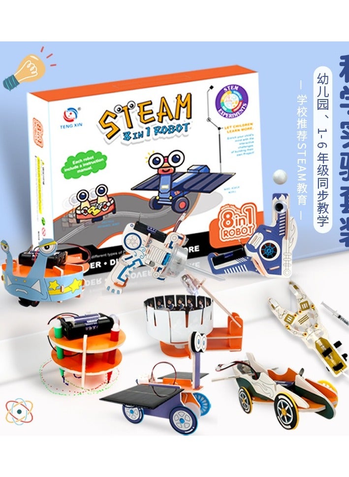 UNIVERSAL Small handmade composite assembly intelligent induction robot experimental set science and education children's toys - Image 2