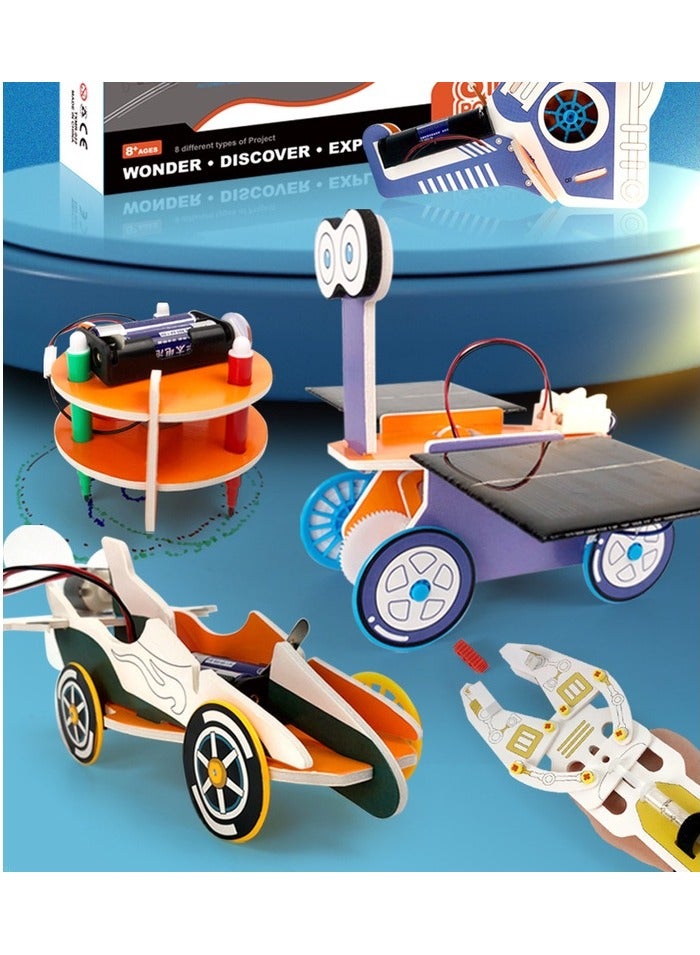 UNIVERSAL Small handmade composite assembly intelligent induction robot experimental set science and education children's toys - Image 3