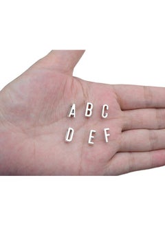 YYaaloa Az 26 Alphabet Letter Bracelet Charms (4 Set 104Pcs) Diy Charms Pendant For Diy Crafting Bracelet Necklace Earring Jewelry Making Accessory  - Image 3