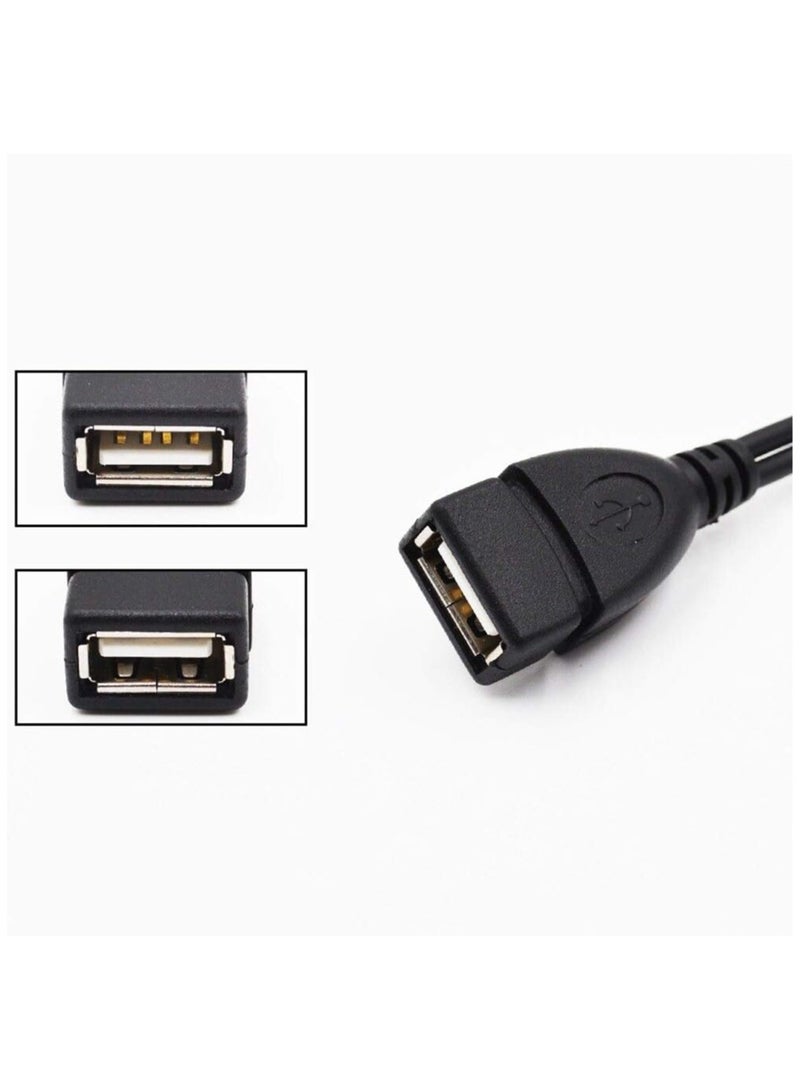 بيعتكلها يدعم منفذ Micro USB OTG مع طاقة Micro USB، وهو متوافق مع هواتف وأجهزة سامسونج جالاكسي، إل جي، أجهزة التلفزيون الذكية، وأجهزة HTC التي تعمل بنظام أندرويد. - Image 3