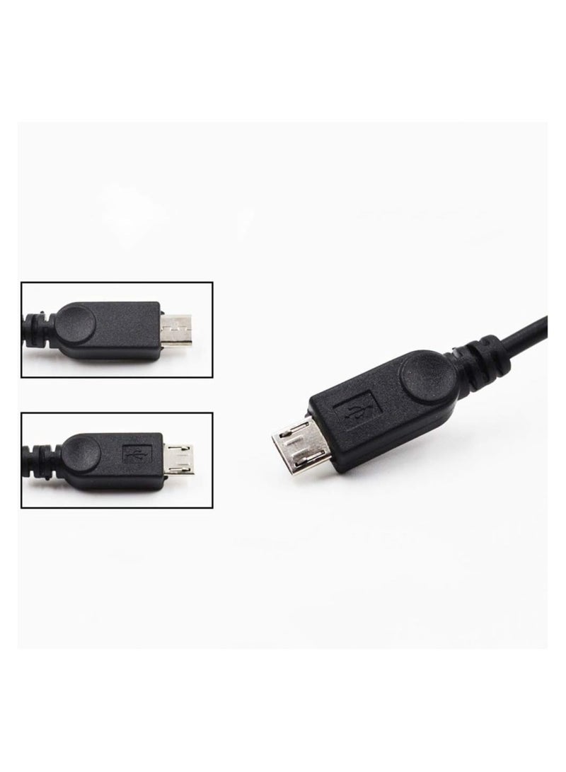 بيعتكلها يدعم منفذ Micro USB OTG مع طاقة Micro USB، وهو متوافق مع هواتف وأجهزة سامسونج جالاكسي، إل جي، أجهزة التلفزيون الذكية، وأجهزة HTC التي تعمل بنظام أندرويد. - Image 4
