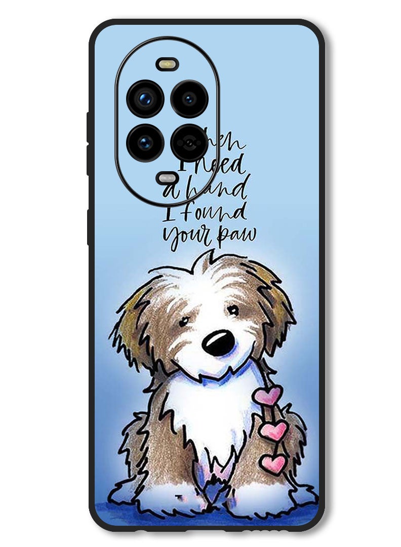 Theodor Case Compatible with Huawei Nova 13 Pro Protection Shockproof Bumper Cover Found Your Paw - Image 1