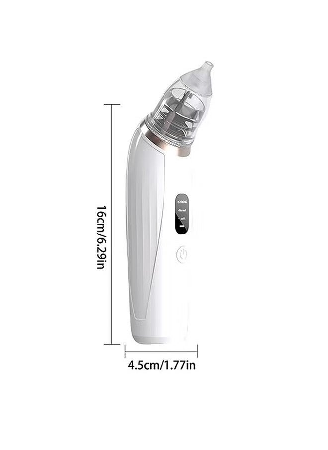 Beauenty Baby Nasal Aspirator, Adjustable 3 Levels Suction, Electric Nose Cleaner with 2 Silicone Tip  - Image 4