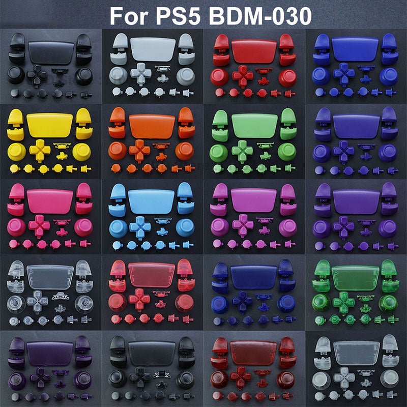 طقم أزرار بديلة PS5 3.0 لمقبض بلاي ستيشن 5 - Image 1