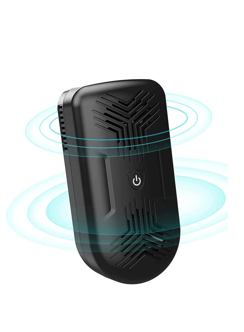 Barakah طارد الآفات بالموجات فوق الصوتية - [ترقية 2020] جهاز طرد الفئران، طارد الفئران والجرذان، مكبر صوت فوق صوتي 8 واط، طارد الآفات الداخلية للجرذان، الفئران، العناكب، الذباب، الصراصير، البعوض (أسود) - Image 1