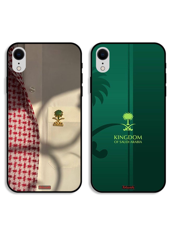 Tolwak Two Cases For Apple iPhone XR Protective Covers Kingdom of Saudi - Image 1