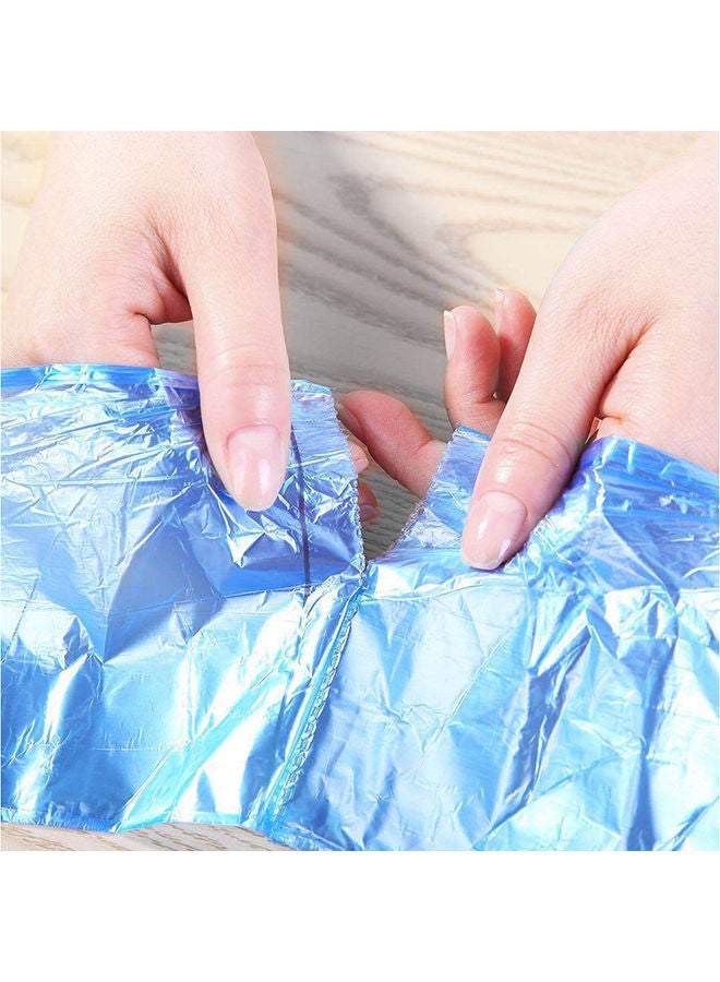 NIBEMINENT 100-Piece Home Disposable Garbage Trash Bags Red 10x3x5cm - Image 2