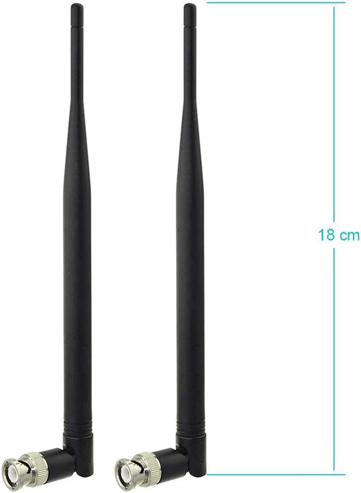 BINGFU Wireless Microphone Receiver Antennas BNC Male Antenna UHF 400MHz-960MHz (4-Pack) for Wireless Microphone System Mic Receiver Remote Digital Audio Tuner UHF Ham Radio - Image 2