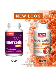 jarrow formulas Quercetin 500 Mg Bioflavonoid Dietary Supplement 30 Servings (Veggie Caps) Supports Healthy Cellular Function Cardiovascular Health Immune Health & Response  - Image 4