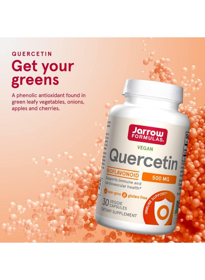 jarrow formulas Quercetin 500 Mg Bioflavonoid Dietary Supplement 30 Servings (Veggie Caps) Supports Healthy Cellular Function Cardiovascular Health Immune Health & Response - Image 5