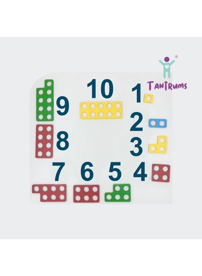 Tantrums Colourful Numicon Math Counting Magic Game Teach Counting Numbers Addition Subtraction to Kids from 3 Years to 5 Years - Image 4