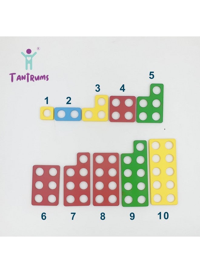 Tantrums Colourful Numicon Math Counting Magic Game Teach Counting Numbers Addition Subtraction to Kids from 3 Years to 5 Years - Image 3