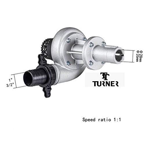 DVI WATER PUMP ATTACHMENT FOR ANY TYPE OF BRUSH CUTTER/GRASS CUTTER(2 STROKE/4 STROKE) 9 TEETH SPILINE USED FOR WATER LIFTING IN AGRICULTURE (FOR 28MM 9 SPILINE TEETH BRUSH CUTTER SHAFT) - Image 3