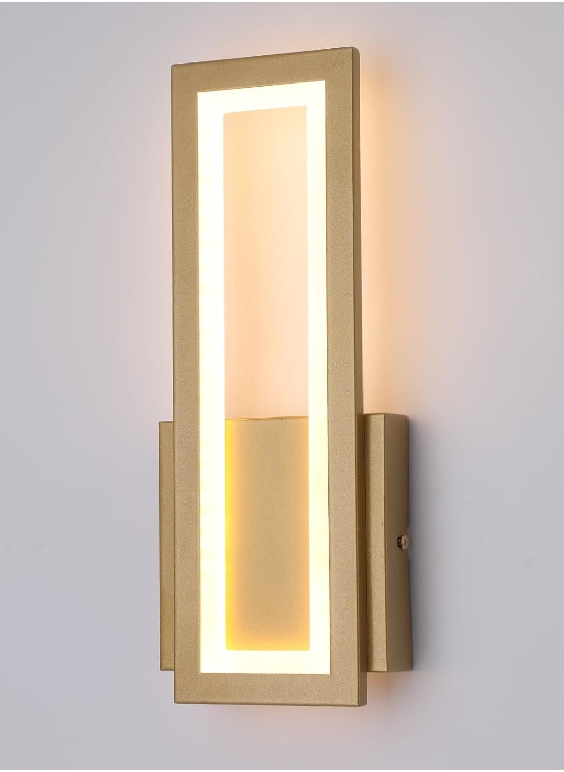 YATAI LIGHTING Indoor Bedroom Wall Light LED Modern Gold Wall Light for Living Room and Kids Bedroom Room Acrylic Adjustable Color Temperature Wall Lamp 