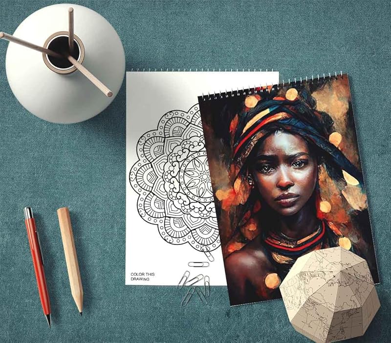 A4 size Sketch Book, Top Spiral Bound Sketch Pad, 1 Pack 100-pages (130gsm), Acid Free Art Sketchbook Artistic Drawing Painting Writing Paper for Kids Adults Beginners Artists