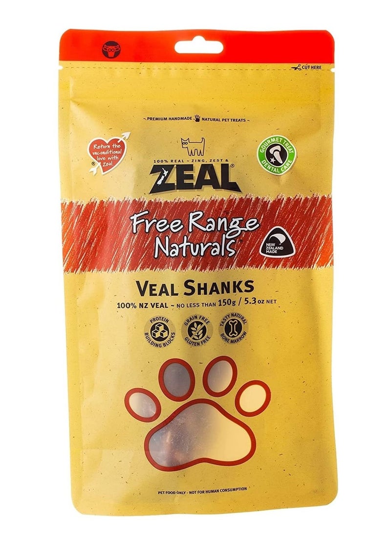 zeal مكافآت الكلاب من لحم العجل الطبيعي من المراعي الحرة 150 جرام - Image 1