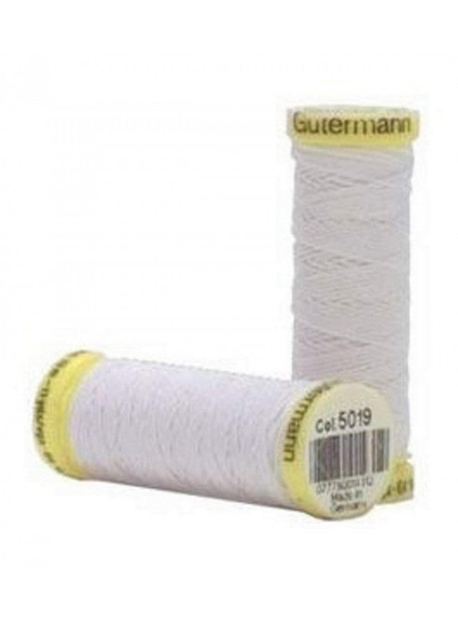 Gutermann Elastic Thread 11 Yards-White - Image 2