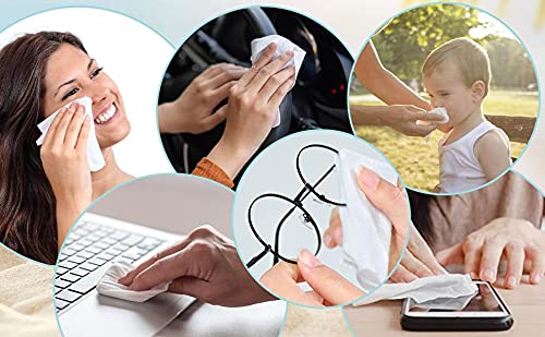 Nilzone Mini Compressed Towels Portable Disposable Compressed Cotton Coin Tissue Towel for Travel Camping Hiking Sport Beauty Salon Home Hand Wipes Aloe Vera Pack of 100 - Image 4