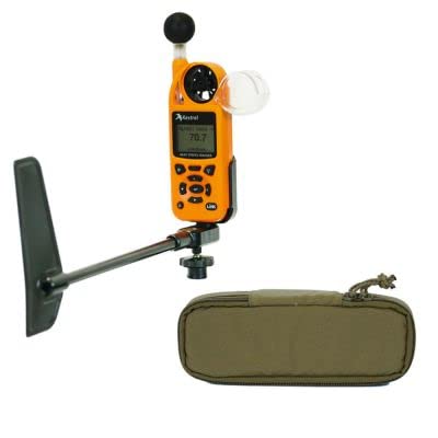 Kestrel Rotating Vane Mount & Tactical MOLLE Carry Case, HST Series, Berry Compliant for Kestrel 5000 Series Tan - Image 1