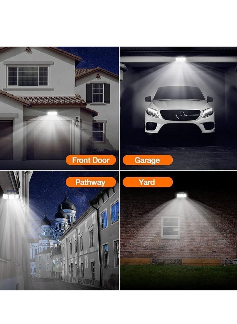 Y&D Outdoor Solar Lights Motion Sensor Security Lights with 138 LED 3 Adjustable Heads 270° Wide Angle Wireless Light for Garage Patio Porch Garden Yard - Image 1