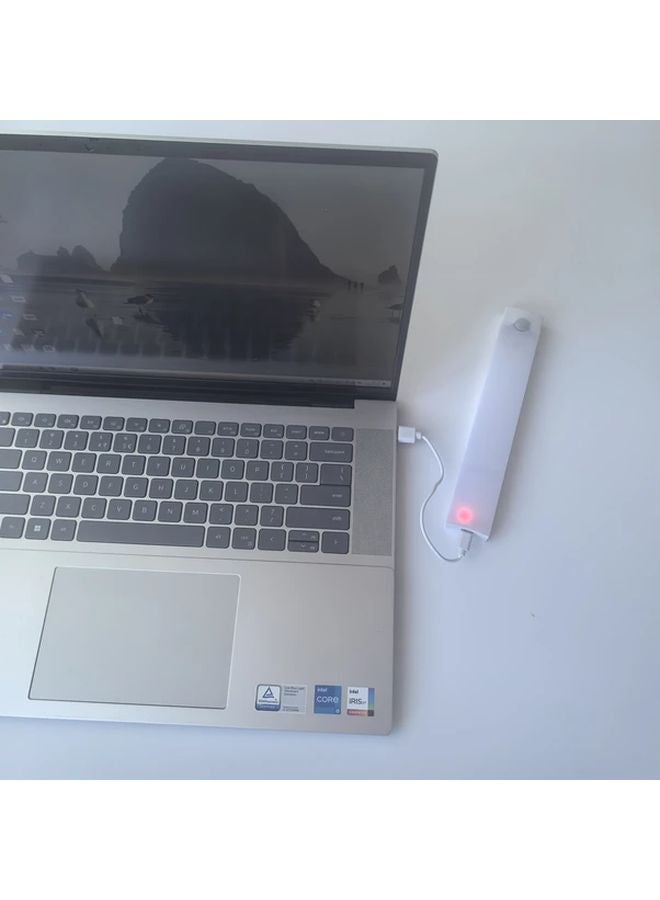 عبوتين من شرائط الضوء الأبيض LED بشحن USB وتركيب مغناطيسي مع سطوع قابل للتعديل للخزائن - Image 2