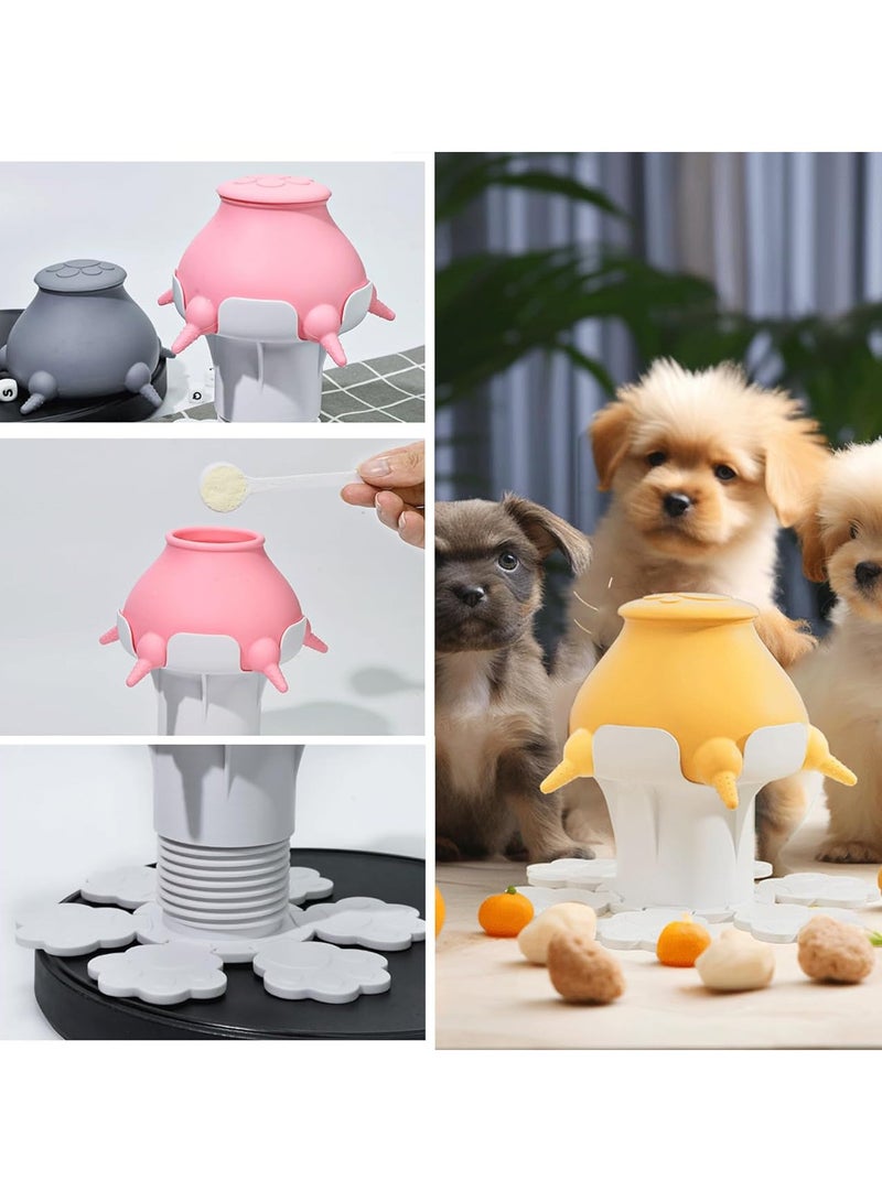 Puppy Feeder For Multiple Puppies, 300ml Puppy Milk Feeder Bowl - Image 5