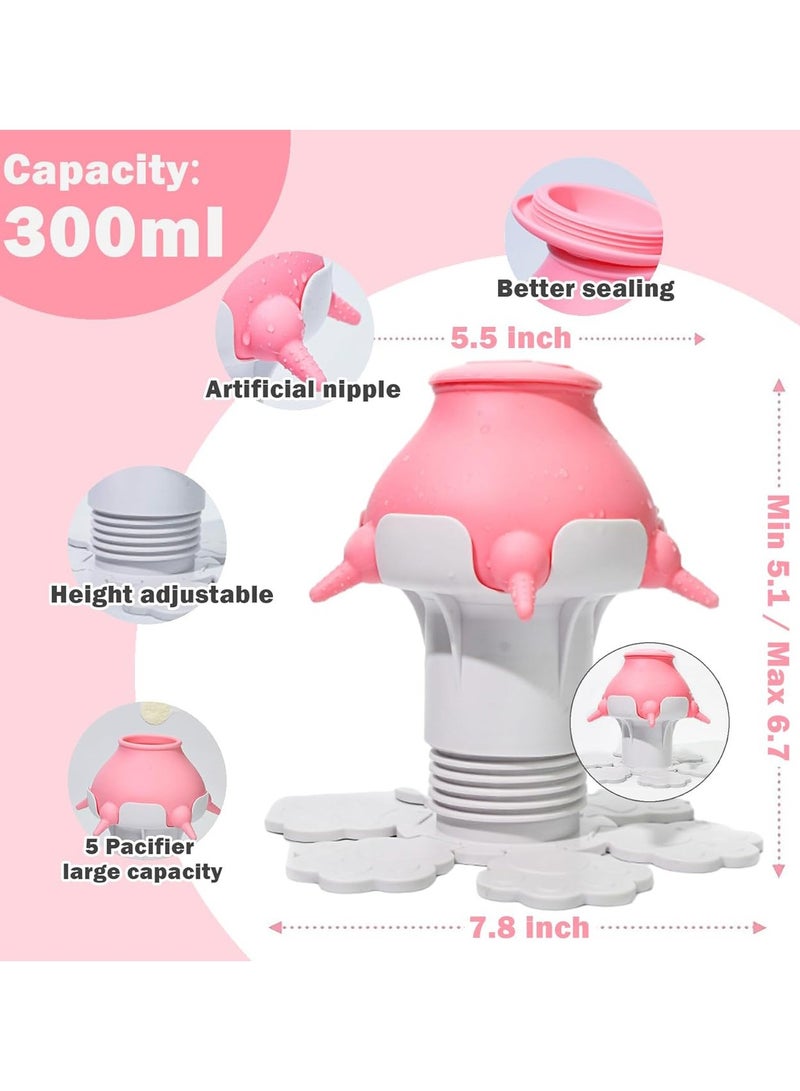 Puppy Feeder For Multiple Puppies, 300ml Puppy Milk Feeder Bowl - Image 2
