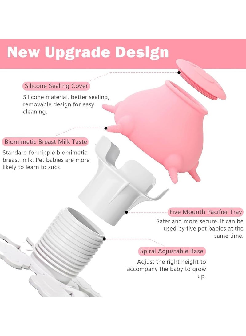 Puppy Feeder For Multiple Puppies, 300ml Puppy Milk Feeder Bowl - Image 3