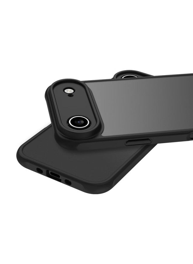 Kelleia , Suitable For Iphone 17 Air Phone Case, Apple 17 Air Protective Cover, Magnetic Wireless Charging Frosted Anti-drop Soft Edge Protective Case, Black - Image 4