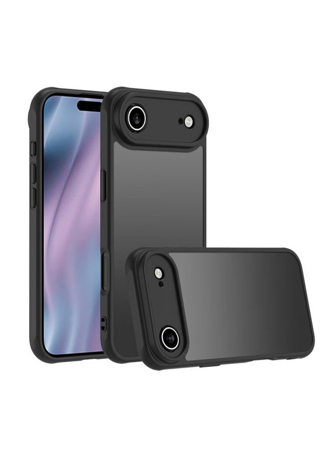 Kelleia , Suitable For Iphone 17 Air Phone Case, Apple 17 Air Protective Cover, Magnetic Wireless Charging Frosted Anti-drop Soft Edge Protective Case, Black - Image 5