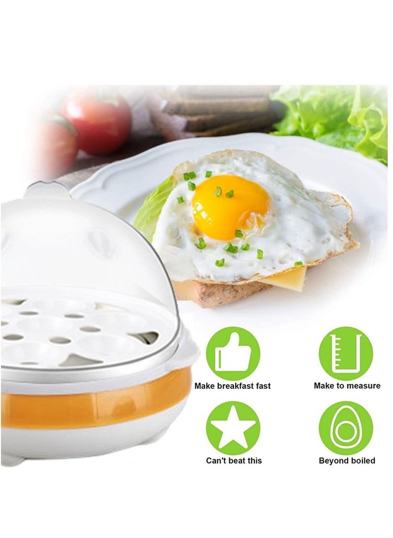 Toshionics - Multifunctional 2 in 1 Electric Egg Boiling Cooker Steamer With nonstick Frying Pan - Image 1