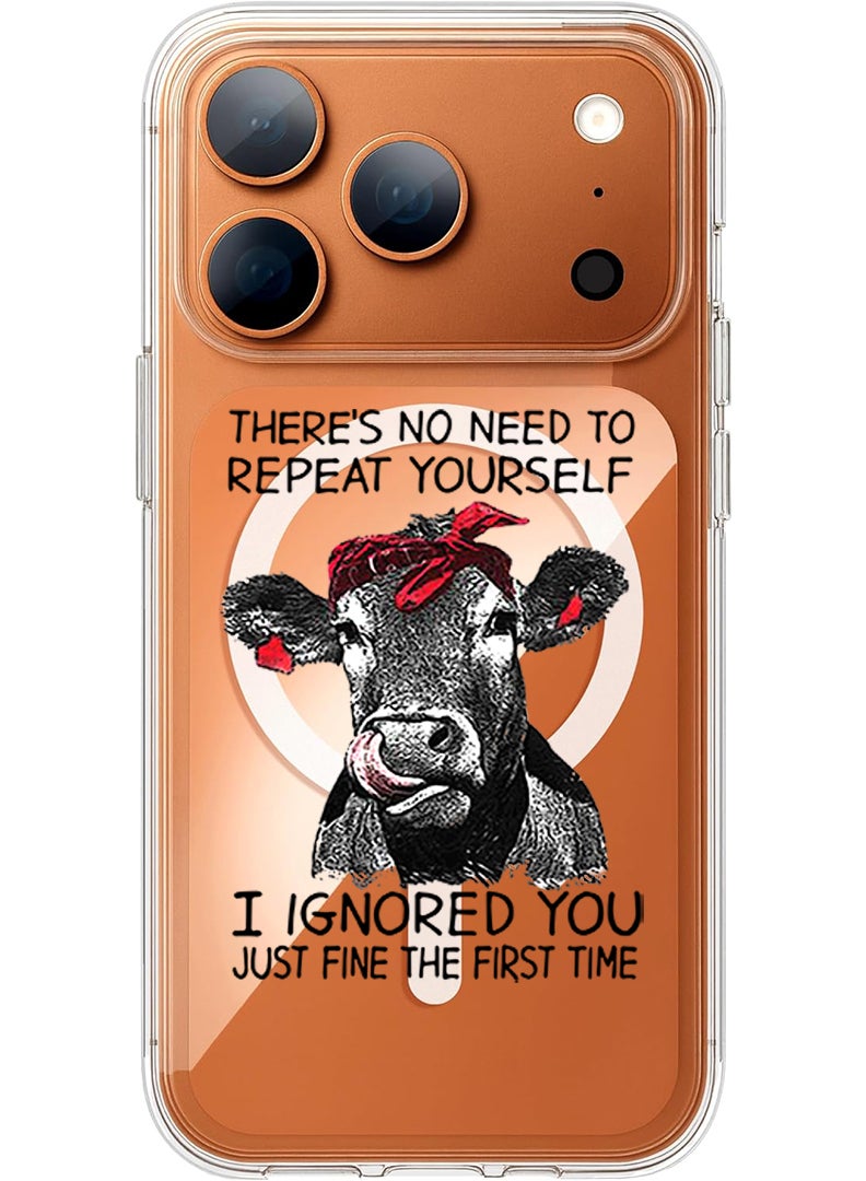 Theodor Magnetic Case for Apple iPhone 17 Pro Max Compatible with MagSafe Wireless Charging, Shockproof Phone Bumper Cover - unicorn - Image 1